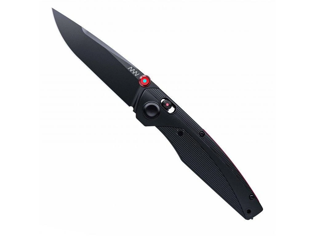 ANV Knives A100 CPM MAGNACUT, DLC, Alock, GRN Black ANVA100-007, Couteau De Poche 3 ANV Knives A100 CPM MAGNACUT, DLC, Alock, GRN Black ANVA100-007, Couteau De Poche