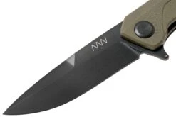 ANV Z100 Sleipner, Linerlock, G10, DLC, Olive, ANVZ100-024 Couteau De Poche -Couteaux Soldes Boutique ANVZ100 024 03 anv knives