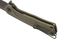 ANV Z100 Sleipner, Linerlock, G10, DLC, Olive, ANVZ100-024 Couteau De Poche -Couteaux Soldes Boutique ANVZ100 024 05 anv knives