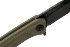 ANV Z100 Sleipner, Linerlock, G10, DLC, Olive, ANVZ100-024 Couteau De Poche -Couteaux Soldes Boutique ANVZ100 024 06 anv knives