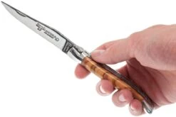 Laguiole En Aubrac 12cm Doubles Platines, Loupe D'olivier, L0712LLI-FSJ1 16 Laguiole En Aubrac 12cm Doubles Platines, Loupe D'olivier, L0712LLI-FSJ1 -Couteaux Soldes Boutique AUL0712LLI FSJ1 07 laguiole en aubrac aul0712lli fsj1 07