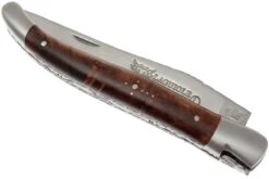 Laguiole En Aubrac 12cm Doubles Platines, Loupe De Palissandre -Couteaux Soldes Boutique AUL0712LPI FSB1 03 laguiole en aubrac aul0712lpi fsb1 03