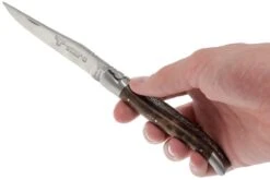 Laguiole En Aubrac 12cm Doubles Platines, Loupe De Noyer, L0712LYI-FSB1 16 Laguiole En Aubrac 12cm Doubles Platines, Loupe De Noyer, L0712LYI-FSB1 -Couteaux Soldes Boutique AUL0712LYI FSB1 07 laguiole en aubrac aul0712lyi fsb1 07