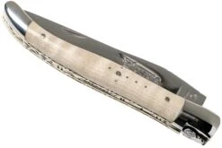 Laguiole En Aubrac 12cm Doubles Platines, érable Ondé Guilloché à La Main L0712EEN1/FSJ1 14 Laguiole En Aubrac 12cm Doubles Platines, érable Ondé Guilloché à La Main L0712EEN1/FSJ1 -Couteaux Soldes Boutique AULL0712EEN1 FSJ1 04 laguiole en aubrac