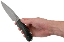 Bradford Guardian 4FE, 3D Black Micarta Guardian 4 M390, Sabre Stonewashed False Edge 4FE-101 -Couteaux Soldes Boutique BDK 4FE 101 06 bradford knives