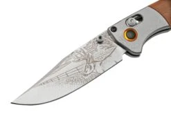 Benchmade Mini Crooked River Whitetail Limited Edition Artist Series 15085-2202, Couteau De Poche De Chasse, Casey Underwood Design -Couteaux Soldes Boutique BE15085 2202 04 benchmade