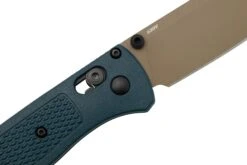 Benchmade Bugout 535FE-05 Crater Blue Grivory, Flat Dark Earth Cerakote, Couteau De Poche -Couteaux Soldes Boutique BE535FE 05 05 benchmade