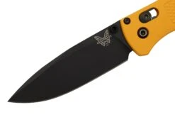 Benchmade Bugout X Work Sharp Exclusive 535WS Amber Yellow, Cerakote CPM 20CV Couteau De Poche -Couteaux Soldes Boutique BE535WS 03 benchmade