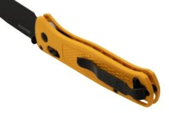 Benchmade Bugout X Work Sharp Exclusive 535WS Amber Yellow, Cerakote CPM 20CV Couteau De Poche -Couteaux Soldes Boutique BE535WS 04 benchmade