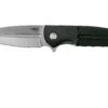 Bestech Fin BG34A-1 Satin, Black G10 Couteau De Poche