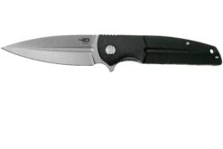Bestech Fin BG34A-1 Satin, Black G10 Couteau De Poche