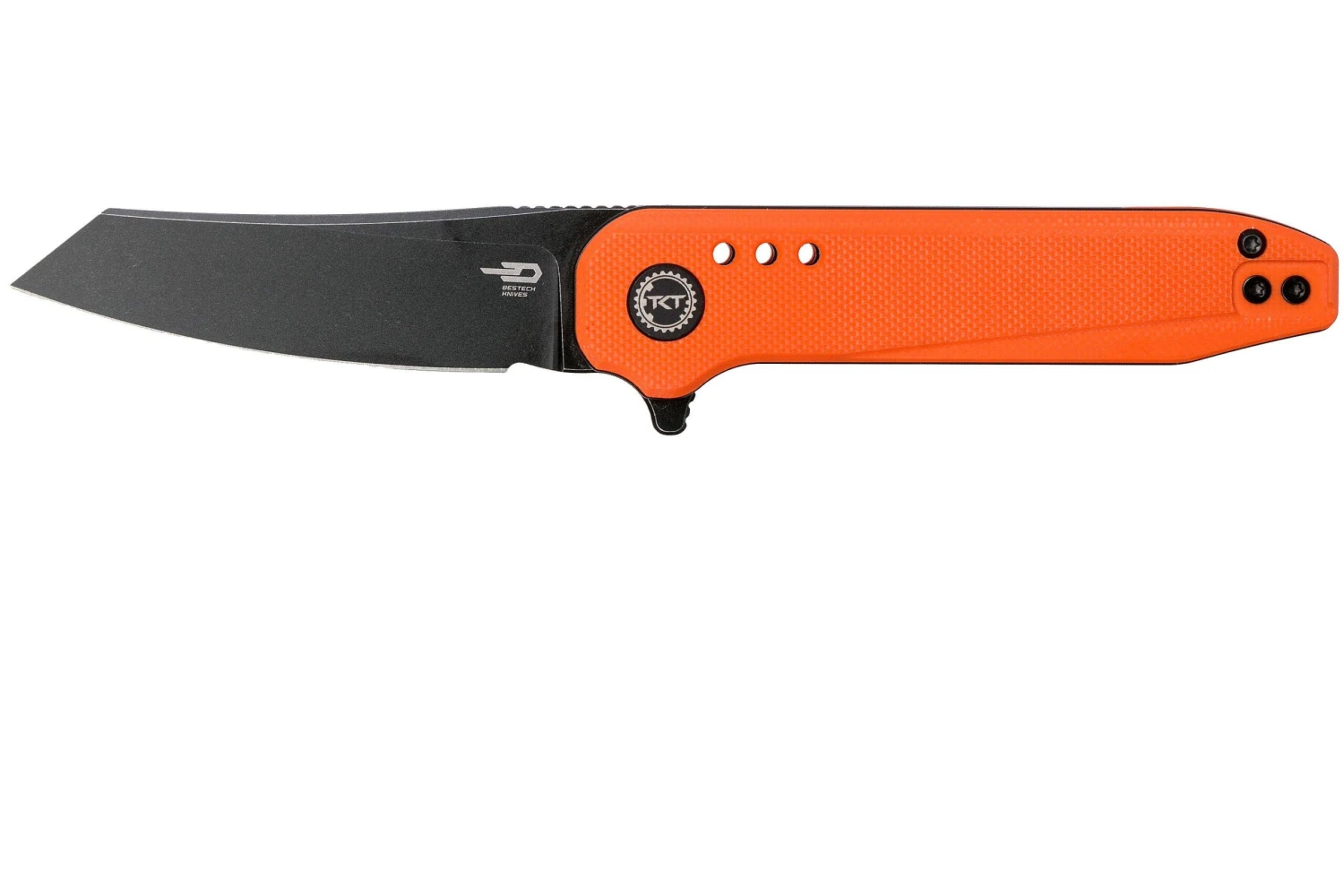 Bestech Syntax BG40C Orange G10, Black Stonewashed Couteau De Poche, Todd Knife & Tool Design 3 Bestech Syntax BG40C Orange G10, Black Stonewashed Couteau De Poche, Todd Knife & Tool Design