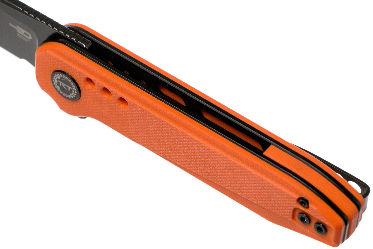 Bestech Syntax BG40C Orange G10, Black Stonewashed Couteau De Poche, Todd Knife & Tool Design 9 Bestech Syntax BG40C Orange G10, Black Stonewashed Couteau De Poche, Todd Knife & Tool Design – Image 7