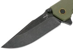 Böker Plus Kihon Assisted OD Green 01BO164 Couteau De Poche, Lucas Burnley Design 12 Böker Plus Kihon Assisted OD Green 01BO164 Couteau De Poche, Lucas Burnley Design -Couteaux Soldes Boutique BO01BO164 03 boker