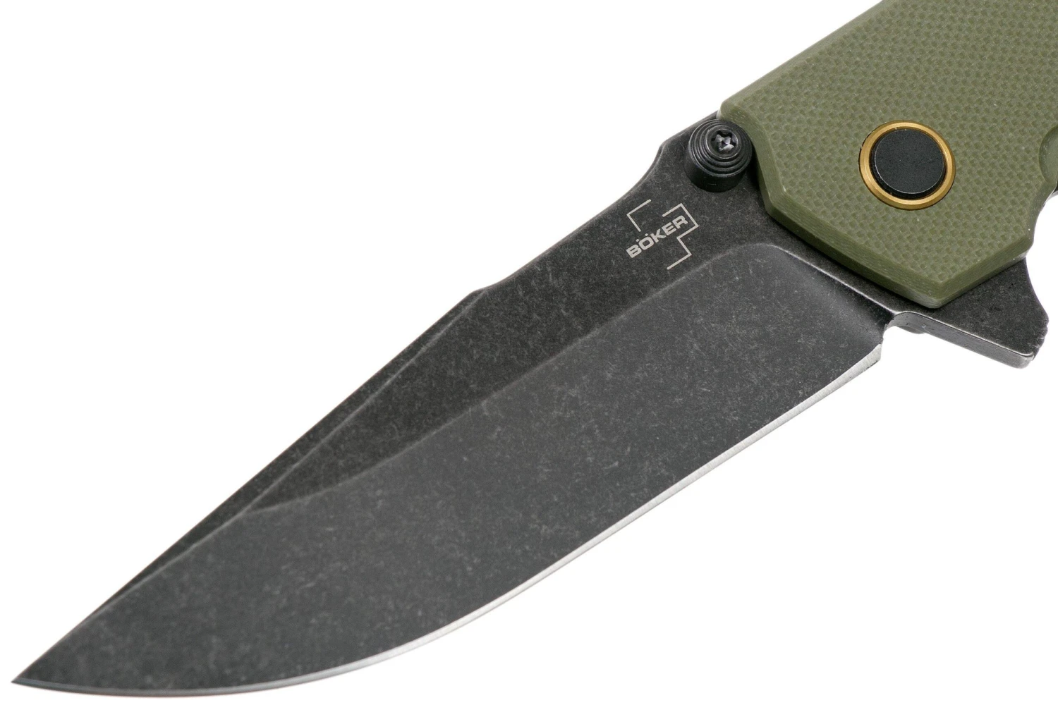 Böker Plus Kihon Assisted OD Green 01BO164 Couteau De Poche, Lucas Burnley Design 5 Böker Plus Kihon Assisted OD Green 01BO164 Couteau De Poche, Lucas Burnley Design – Image 3