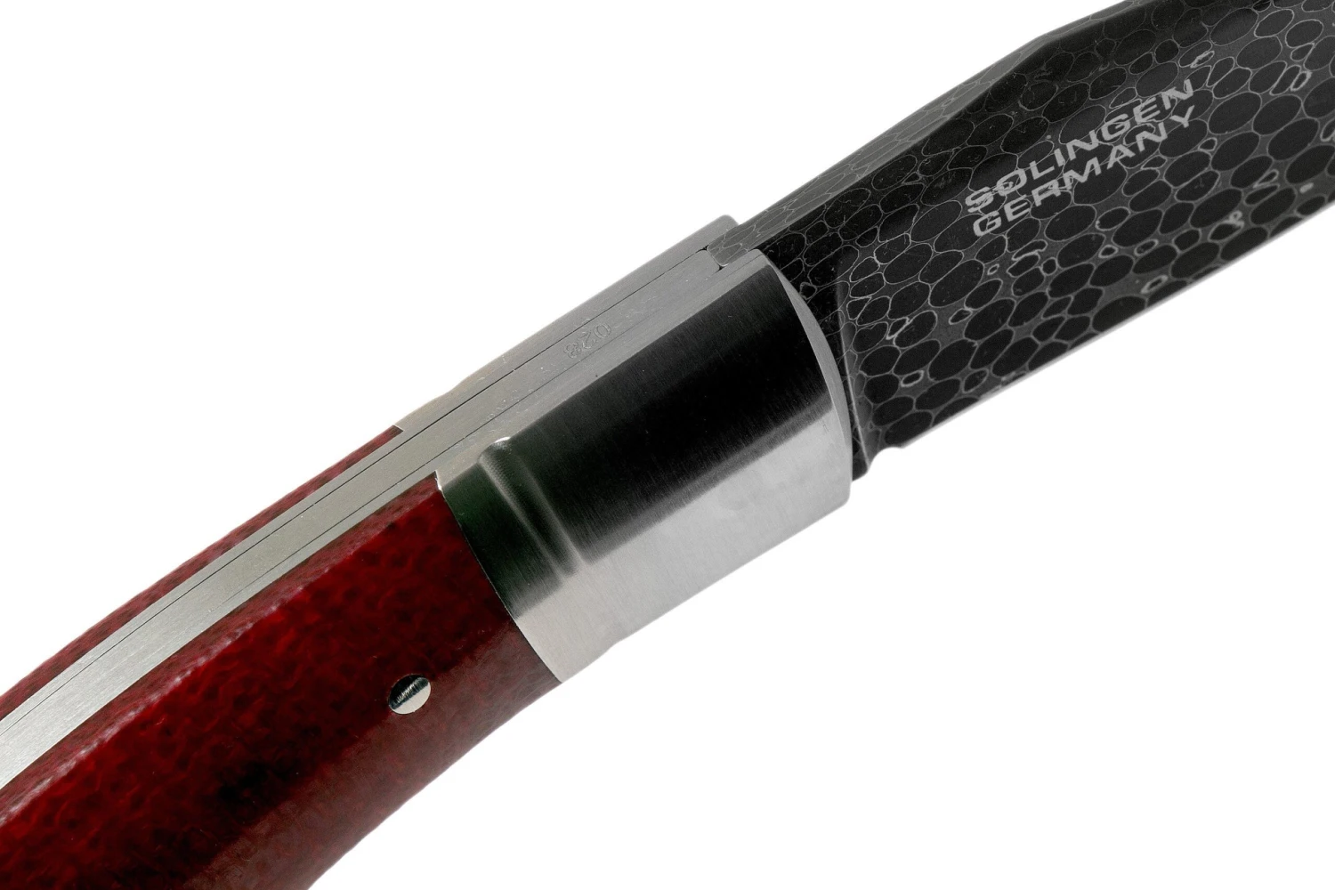 Böker Boxer 111025DAM Damascus, Micarta Couteau De Gentleman, Raphael Durand Design 8 Böker Boxer 111025DAM Damascus, Micarta Couteau De Gentleman, Raphael Durand Design – Image 6