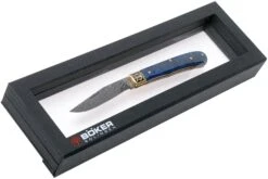 Böker Trapper Uno Annual 2021 Damascus 1132021DAM Limited Edition Couteau De Poche -Couteaux Soldes Boutique BO1132021DAM 08 boker