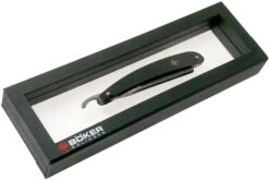 Böker Manufaktur Ebony Damascus Rasoir Coupe-chou 140609DAM -Couteaux Soldes Boutique BO140609DAM 07 boker