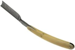 Böker Manufaktur Damascus Horn Rasoir Coupe-choux 140623DAM 12 Böker Manufaktur Damascus Horn Rasoir Coupe-choux 140623DAM -Couteaux Soldes Boutique BO140623DAM 04 boker