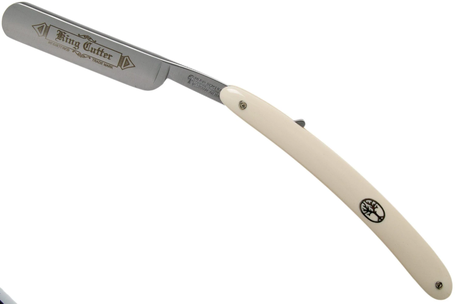 Böker King Cutter White Shaving Starter Set 141624SET Set De Rasage 4 Böker King Cutter White Shaving Starter Set 141624SET Set De Rasage – Image 2