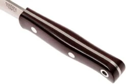 Bark River Ultra-Lite Bushcrafter CPM 3V, Burgundy Canvas Micarta -Couteaux Soldes Boutique BRK06 023BC 05 bark river brk06 023bc 05