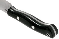 Bark River Mini Aurora CPM 154, Black Canvas Micarta -Couteaux Soldes Boutique BRK06 055BRKC 04 bark river knives