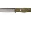 Bark River Aurora A2 Green Canvas Micarta Red Liner, Couteau Bushcraft -Couteaux Soldes Boutique BRK06 115GCMRL 01 bark river knives
