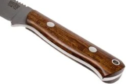 Bark River Bravo Necker II CPM 154CM, Desert Ironwood, Brown Sheath -Couteaux Soldes Boutique BRK07 002DIW2 04 bark river brk07 002diw2 04