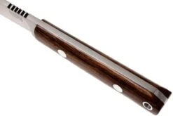 Bark River Bravo Necker II CPM 154CM, Desert Ironwood, Brown Sheath -Couteaux Soldes Boutique BRK07 002DIW2 05 bark river brk07 002diw2 05