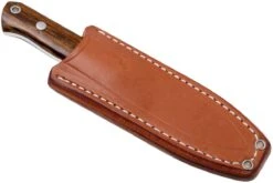 Bark River Bravo Necker II CPM 154CM, Desert Ironwood, Brown Sheath -Couteaux Soldes Boutique BRK07 002DIW2 07 bark river brk07 002diw2 07