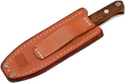 Bark River Bravo Necker II CPM 154CM, Desert Ironwood, Brown Sheath -Couteaux Soldes Boutique BRK07 002DIW2 08 bark river brk07 002diw2 08