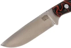 Bark River Bravo Necker II CPM 154CM, Lava Flow Kirinite, Black Sheath -Couteaux Soldes Boutique BRK07 002LFK 03 bark river brk07 002lfk 03