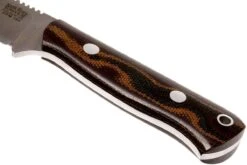 Bark River Bravo Necker II CPM 154CM, Burgundy Snakeskin Micarta -Couteaux Soldes Boutique BRK07 002SBC 04 bark river brk07 002sbc 13
