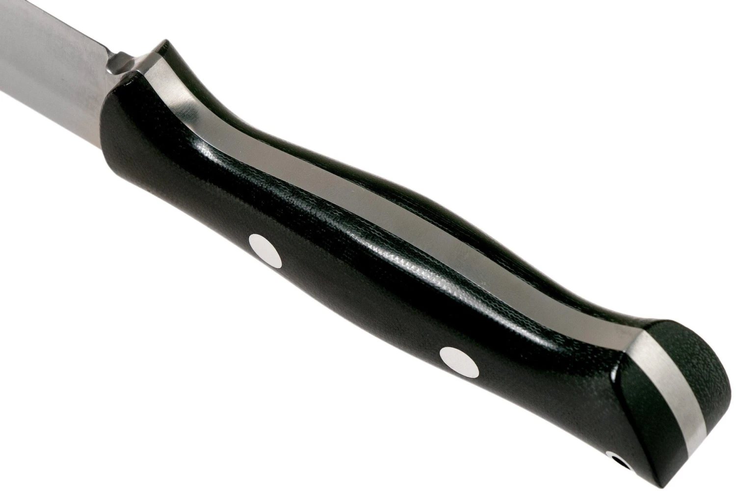 Bark River Bravo 1.5 Rampless CPM 3V Field Knife, Black Canvas Micarta 6 Bark River Bravo 1.5 Rampless CPM 3V Field Knife, Black Canvas Micarta – Image 4