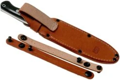 Bark River Bravo 1.5 Rampless CPM 3V Field Knife, Black Canvas Micarta 15 Bark River Bravo 1.5 Rampless CPM 3V Field Knife, Black Canvas Micarta -Couteaux Soldes Boutique BRK07 122BCMR 07 bark river knives