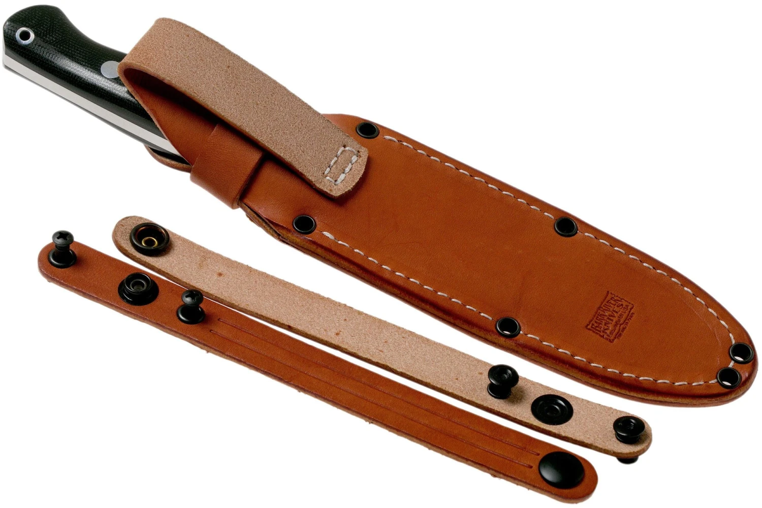 Bark River Bravo 1.5 Rampless CPM 3V Field Knife, Black Canvas Micarta 9 Bark River Bravo 1.5 Rampless CPM 3V Field Knife, Black Canvas Micarta – Image 7