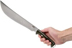 Bark River Bravo Machete CPM 1V Green Canvas Micarta Machette -Couteaux Soldes Boutique BRK07 371GNC 06 bark river