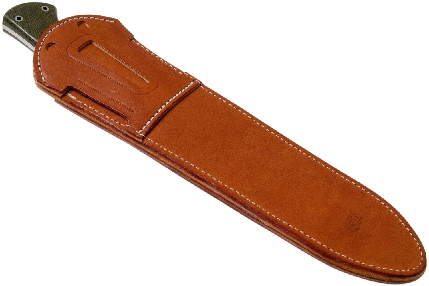 Bark River JX5 Vengeful 1 CPM 3V Green Canvas Micarta Machette Coupe-coupe 9 Bark River JX5 Vengeful 1 CPM 3V Green Canvas Micarta Machette Coupe-coupe – Image 7