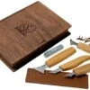 BeaverCraft Geometric Wood Carving Set S05 Book Kit De Sculpture Sur Bois Avec Boîte De Rangement Livre 1 BeaverCraft Geometric Wood Carving Set S05 Book Kit De Sculpture Sur Bois Avec Boîte De Rangement Livre -Couteaux Soldes Boutique BVS05BOOK 01 beavercraft