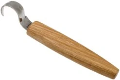 BeaverCraft SK1S Oak Spoon Carving Knife 25 Mm, Couteau Croche Pour Droitier Avec étui -Couteaux Soldes Boutique BVSK1SOAK 02 beavercraft