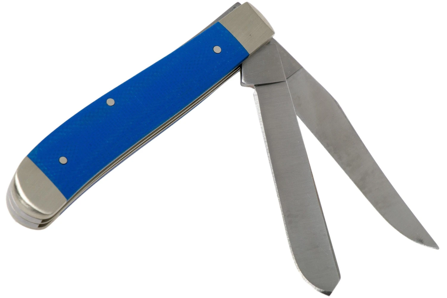 Case Mini Trapper Blue G10 Smooth, 16741, 10207 SS Couteau De Poche 4 Case Mini Trapper Blue G10 Smooth, 16741, 10207 SS Couteau De Poche – Image 2