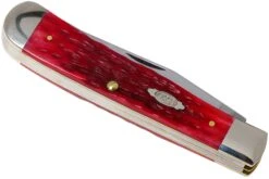 Case Trapper Dark Red Bone, Peach Seed Jig, 31950, 6254 CV Couteau De Poche -Couteaux Soldes Boutique CE31950 04 case