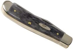 Case Mini Trapper Pocket Worn Grey Bone, Crandall Jig, 58414, 6207 CV Couteau De Poche -Couteaux Soldes Boutique CE58414 04 case knives