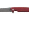 Case The Kinzua, Red Anodized Aluminum, Tanto S35VN, 64664 Couteau De Poche