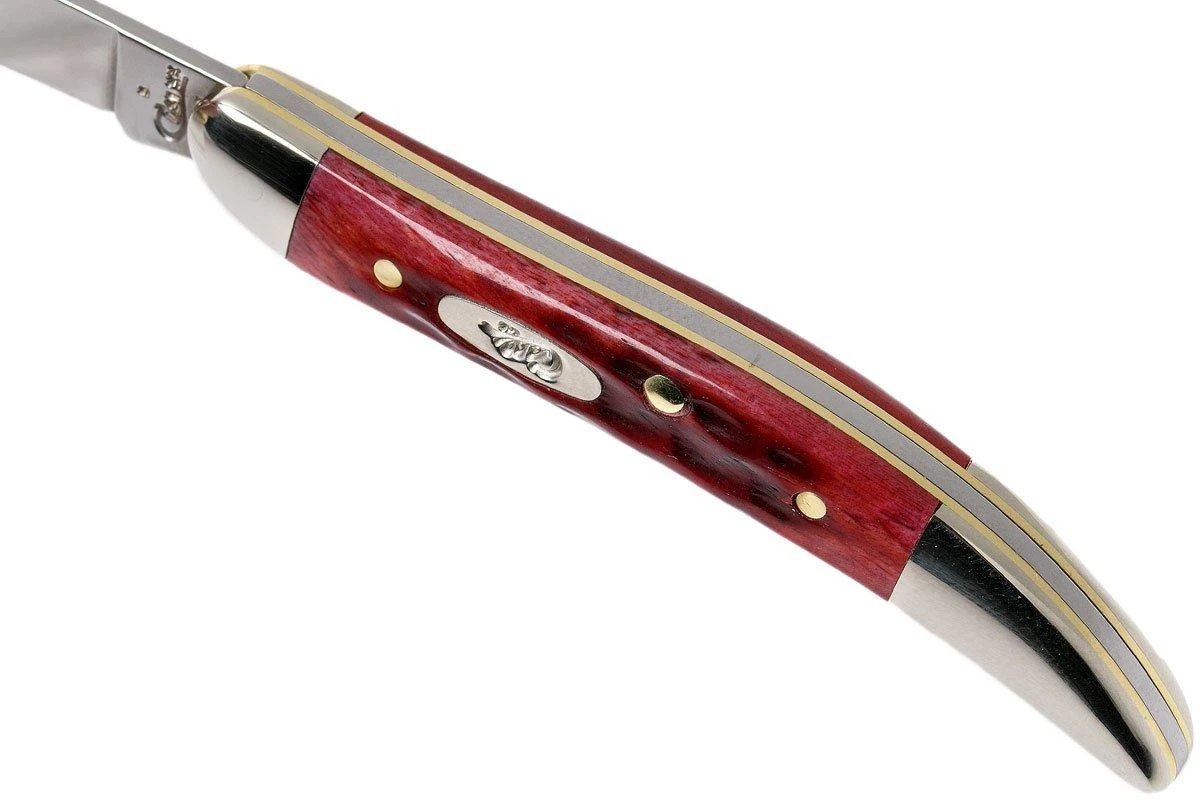 Case Small Texas Toothpick Pocket Worn Old Red Bone 00792 610096 SS Couteau 9 Case Small Texas Toothpick Pocket Worn Old Red Bone 00792 610096 SS Couteau – Image 7