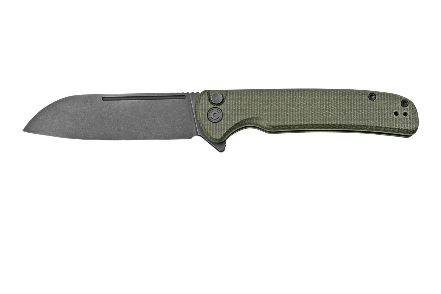Civivi Chevalier C20022-2 Blackwashed, Dark Green Micarta Couteau De Poche 3 Civivi Chevalier C20022-2 Blackwashed, Dark Green Micarta Couteau De Poche