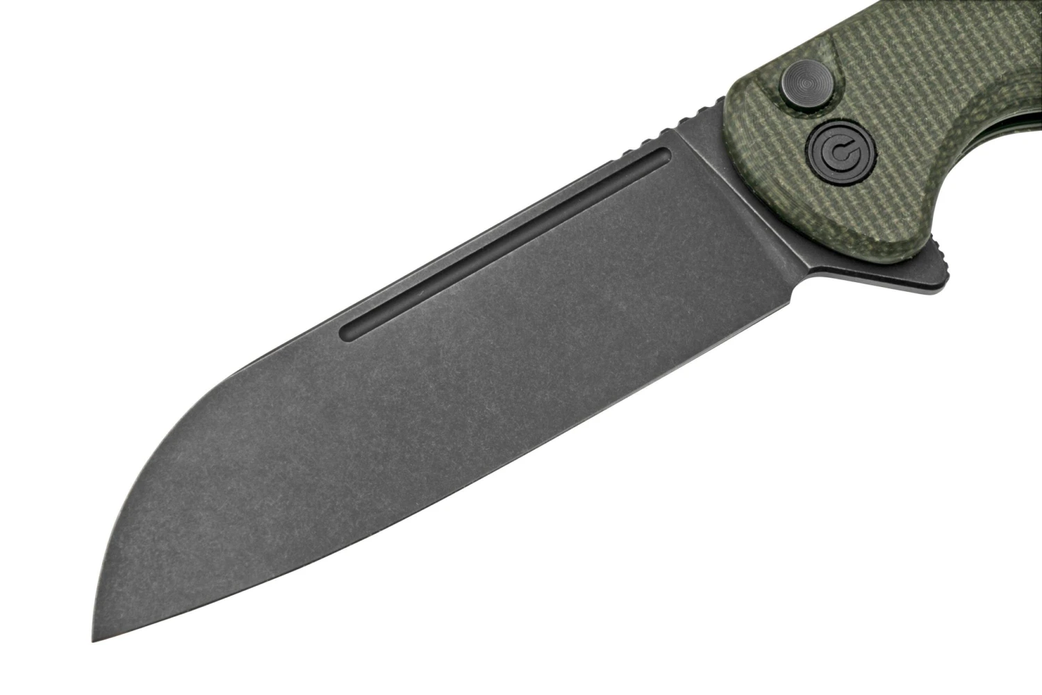 Civivi Chevalier C20022-2 Blackwashed, Dark Green Micarta Couteau De Poche 5 Civivi Chevalier C20022-2 Blackwashed, Dark Green Micarta Couteau De Poche – Image 3