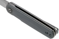 Civivi Lumi C20024-2 Grey G10, Stonewashed Couteau De Poche, Justin Lundquist Design -Couteaux Soldes Boutique CIC20024 2 07 civivi