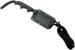 CRKT Minimalist Cleaver Blackout 2383K Couteau De Cou, Alan Folts Design -Couteaux Soldes Boutique CK 2383K 05 crkt