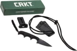 CRKT Minimalist Drop Point 2384K Couteau De Cou, Alan Folts Design -Couteaux Soldes Boutique CK 2384K 06 crkt ck 2384k 06
